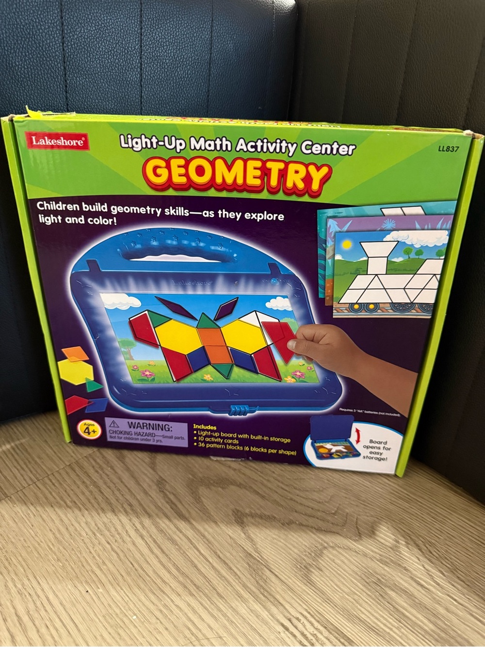 Lakeshore Geometry Light-Up Activity Center (model LL837) Complete